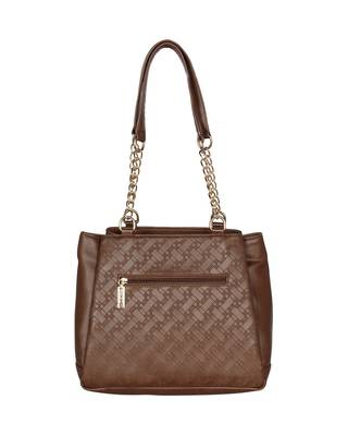 Esbeda Chiku Color Embossed Textured Handbag For Women 11