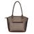 Esbeda Metal Color Glitter Emboss Hand bag For women