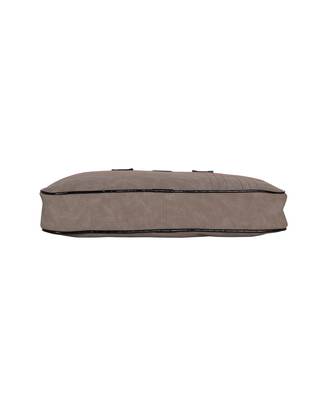 Esbeda Grey Color Stitch Line Laptop bag For mens & women 5