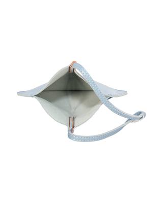 Esbeda Light Blue Color Solid Pattern Potli pouch For Women 6
