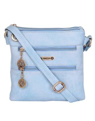 Esbeda ladies Sling Bag L.BLUE color 2
