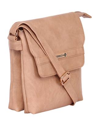 Esbeda ladies Sling Bag BEIGE color 4