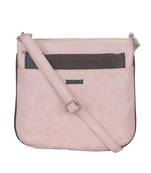 Esbeda Light Pink color Quilted Slingbag for womens