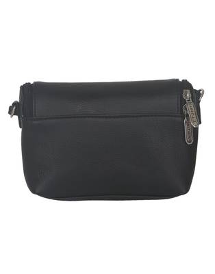 Esbeda Black color Solid Slingbag for womens 9