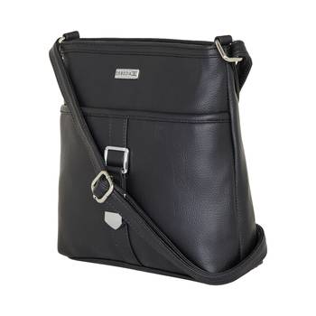 Esbeda Black color Solid Drymilk slingbag for women 8