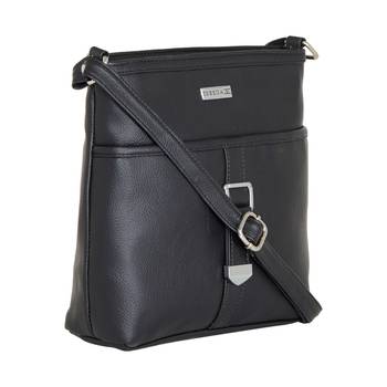 Esbeda Black color Solid Drymilk slingbag for women 10