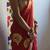 Gota and kudan work saree