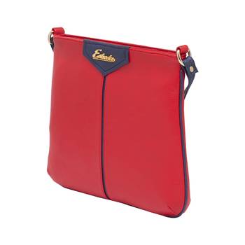 Esbeda Red Color Solid Pu Synthetic Material Slingbag For Women 11