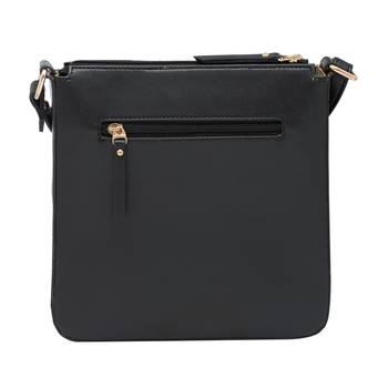 Esbeda Black Cutwork Pu Synthetic Material Slingbag For Women 9