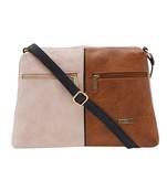 Esbeda Pink Color Solid Pu Synthetic Material Slingbag For Women