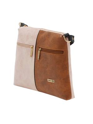 Esbeda Pink Color Solid Pu Synthetic Material Slingbag For Women 8