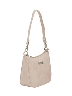 Esbeda Pink Color Solid Pu Synthetic Material Slingbag For Women 10