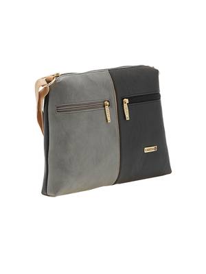 Esbeda Black Color Solid Pu Synthetic Material Slingbag For Women 10