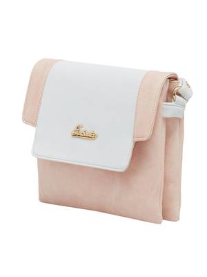 Esbeda Pink Solid Pu Synthetic Material Slingbag For Women 8