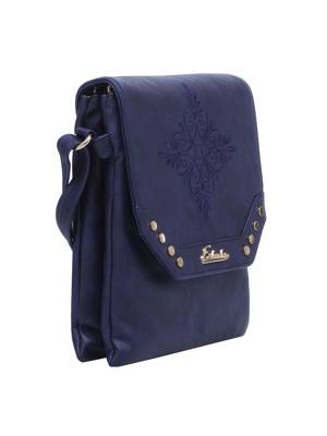 Esbeda D-Blue Solid Pu Synthetic Material Slingbag For Women 10