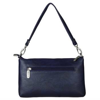 Esbeda Drymilk Dark Blue PU Synthetic Slingbag For Women 4