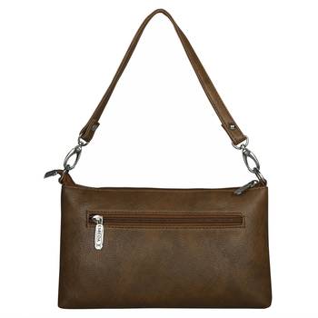 Esbeda Drymilk Brown PU Synthetic Slingbag For Women 4