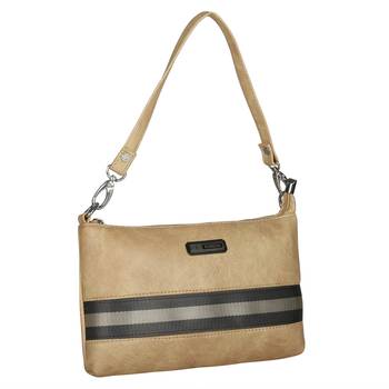 Esbeda Drymilk Beige PU Synthetic Slingbag For Women 2