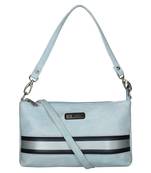 Esbeda Drymilk Light Blue PU Synthetic Slingbag For Women's