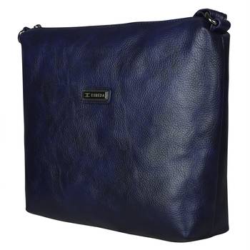 Esbeda Solid Dark Blue PU Synthetic Slingbag For Women's 2