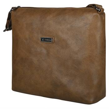 Esbeda Solid Brown PU Synthetic Slingbag For Women's 2