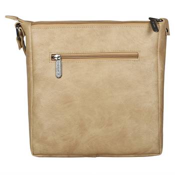 Esbeda Drymilk Beige PU Synthetic Slingbag For Women's 8