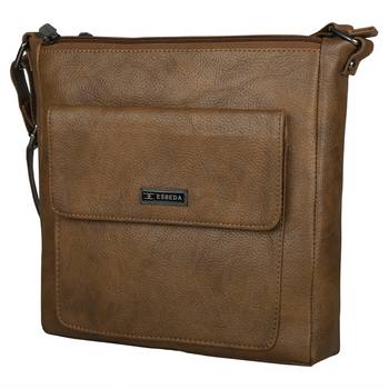 Esbeda Drymilk Brown PU Synthetic Slingbag For Women's 3