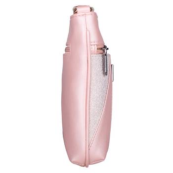 Esbeda Pink Color Medium Size Damask Slingbag For Womens 6