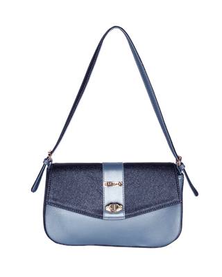 Esbeda Blue Color Solid Sweet Elegant Sling bag For Women 1