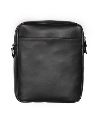 Esbeda Black Color Solid Camaro Crossbody Sling bag For Men 8