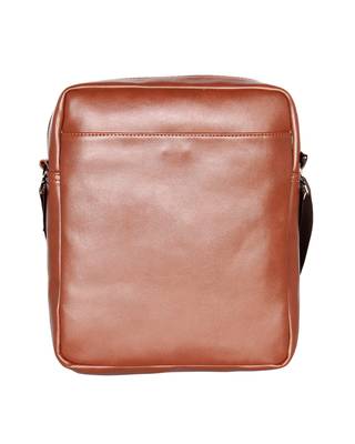 Esbeda Tan Color Solid Pattern Rodeo Crossbody Sling bag For Mens 8