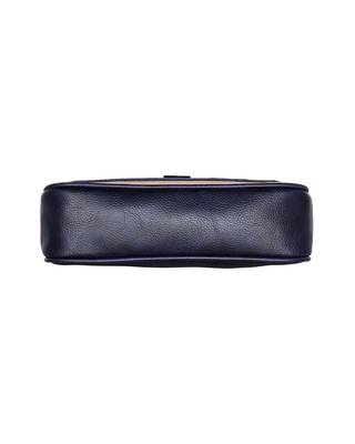 Esbeda Blue Color solid Ball stud Sling Bag For Women 9