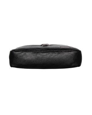 Esbeda Black Color Pearlized Rodeo Crossbody Sling bag For Mens 12