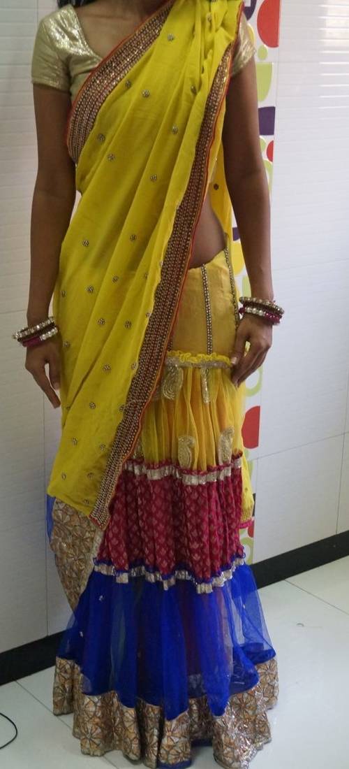 Ghagra cum saree