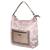 Esbeda Beige Solid PU Synthetic Totebag For Women's