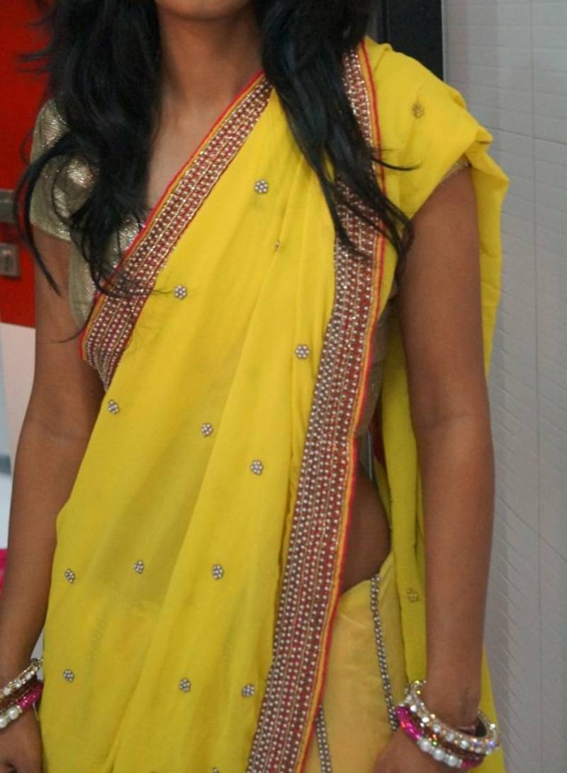 Ghagra cum saree