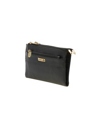Esbeda Black Solid Pu Synthetic Material Wallet For Women 7