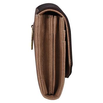 Esbeda Brown Color PU Synthetic Material Stiches Wallet For Womens 9