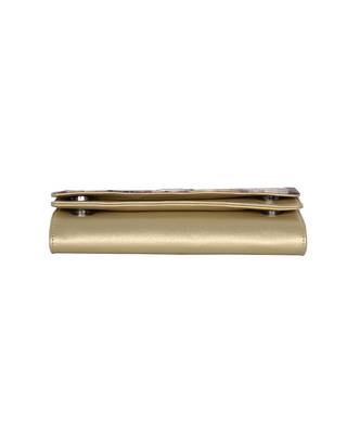 Esbeda Gold Color Printed Fusion wallet For Women 8