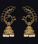 Black jhumkas