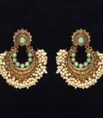 Green danglers-drops