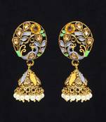 Grey jhumkas
