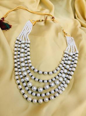 White necklaces 1