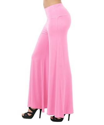 pink Rayon Palazzo For Women's 2