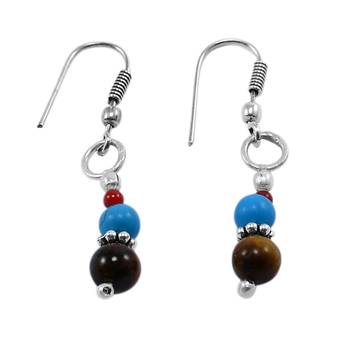 Multicolor Turquoise Earrings 1