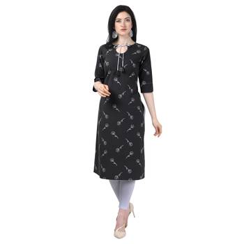 Elora Cotton Floral Printed Kurti for Women 1