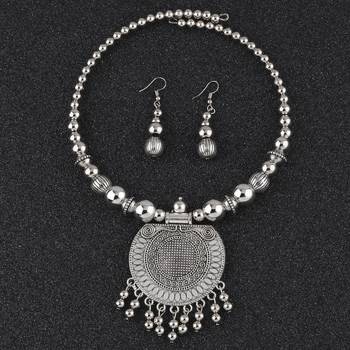 Oxidised Stylish Pendant Set Jewellery For Girls Women 3