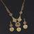 Elegant Gold Plated Stylish Gold Diamond Jewellery Set For Women Girl