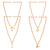 Gold Plated Traditional Combo Rudraksh Mala Pendant For Men And Women-Set 4