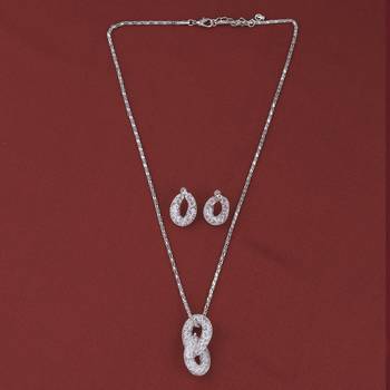 Designer Look Charm Party Wear Necklace For Girl Women 1